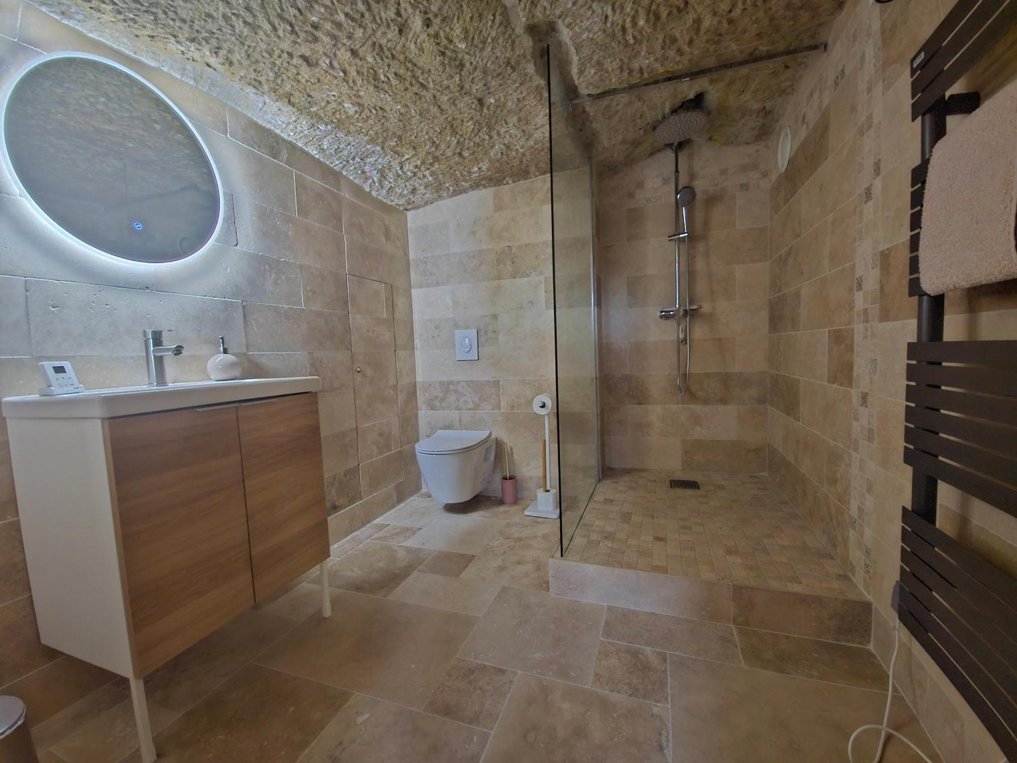 Le Cocon Troglodyte Apartment Saint-Etienne-de-Chigny Bagian luar foto