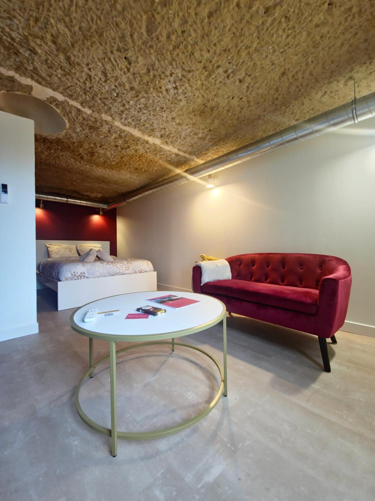 Le Cocon Troglodyte Apartment Saint-Etienne-de-Chigny Bagian luar foto
